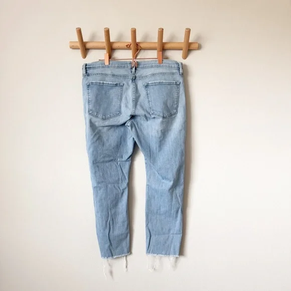 Frame Denim Le Gsrcon Cropped Jeans